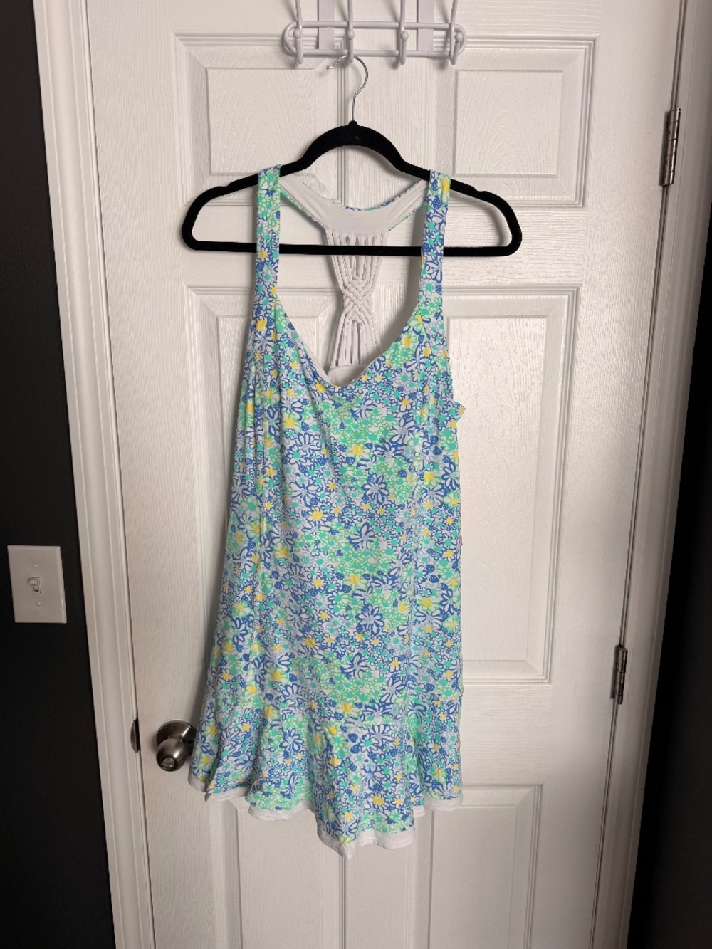 Lilly Pulitzer Luxletic Floral Tennis Dress Size Large NWT
